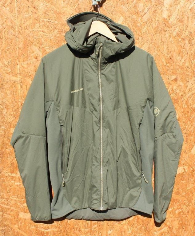 ＜MAMMUT　マムート＞　Rime Light IN Flex Hooded Jacket AF　ライムライトインフレックスフーデッドジャケットAF  | 中古アウトドア用品・中古登山用品 買取・販売専門店 : maunga (マウンガ)