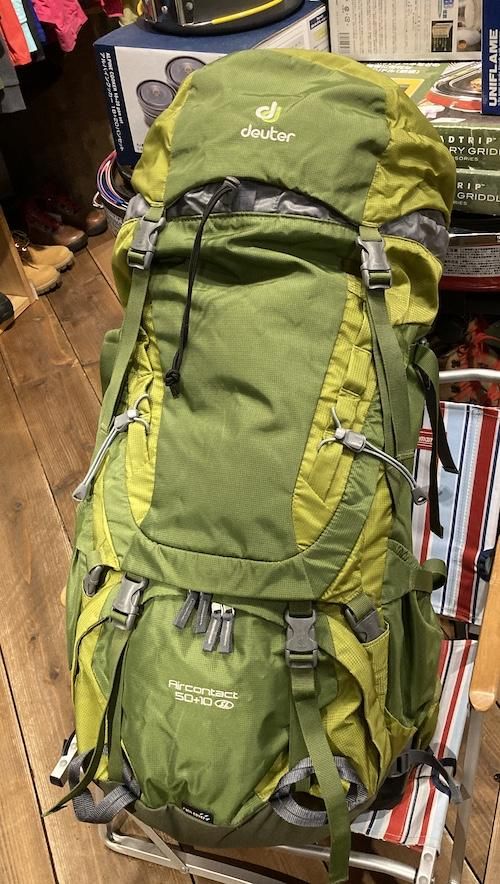 deuter ドイター＞ AIRCONTACT 50+10 SL エアコンタクト 50＋10 SL