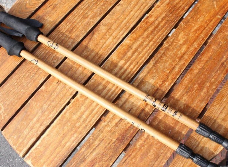 ZAJO ザジョ＞ Bamboo Trekking Pole バンブートレッキングポール 2本