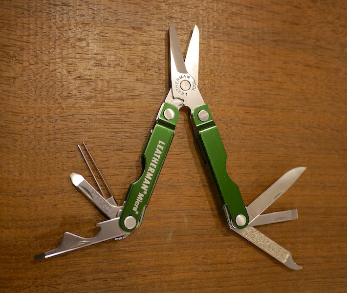 LEATHERMAN レザーマン＞ MICRA Green マイクラグリーン【クリックポスト便】対応 | 中古アウトドア用品・中古登山用品  買取・販売専門店 : maunga (マウンガ)