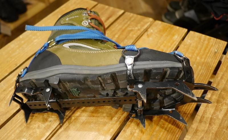 未使用 シモン simond ALLIGATOR アリゲーター 10本爪 アイゼン
