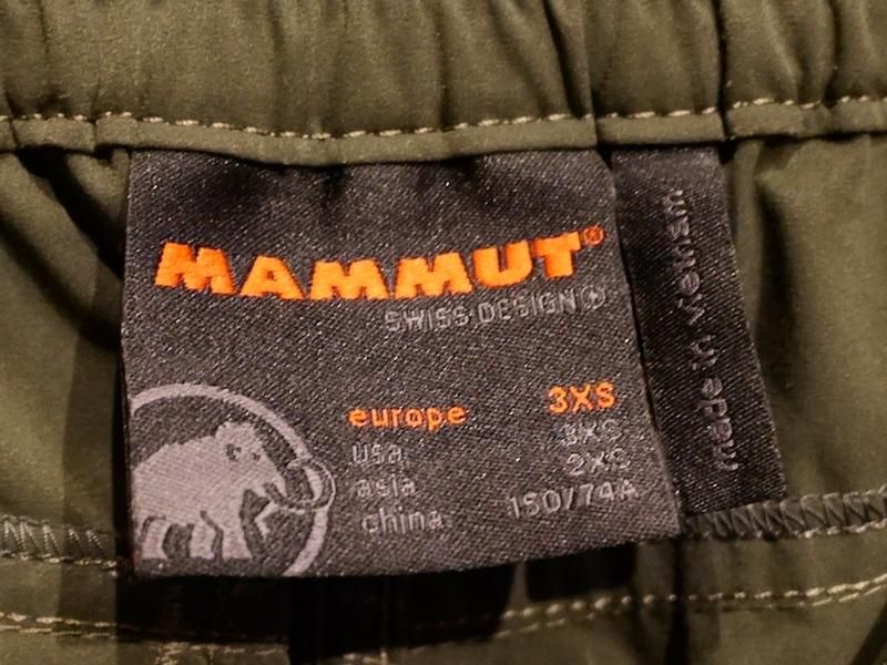 MAMMUT マムート＞ BOULDER Light Pants ボルダーライトパンツ
