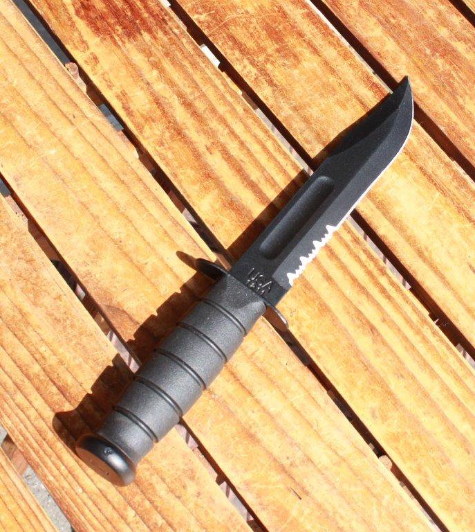 KA-BAR ケーバー＞ FIGHTING KNIFE BLACK ファイティングナイフ