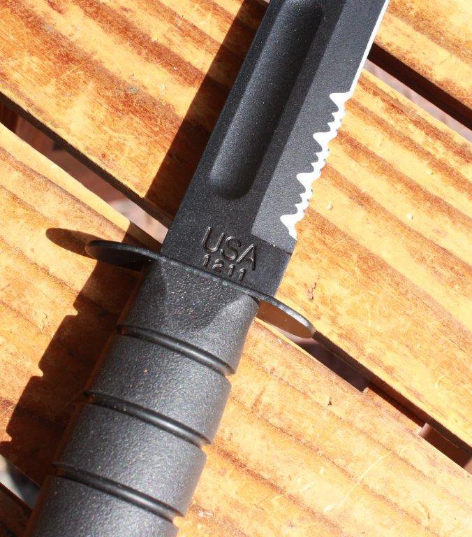 KA-BAR ケーバー＞ FIGHTING KNIFE BLACK ファイティングナイフ