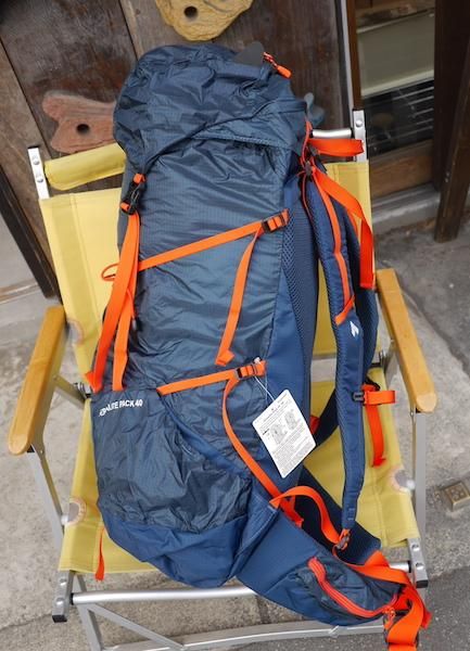 mont-bell モンベル＞ VERSALITE PACK 40 バーサライトパック40