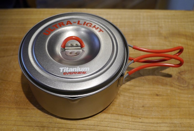 EVERNEW エバニュー＞ Titanium Ultra Light Cooker 2 チタンウルトラ