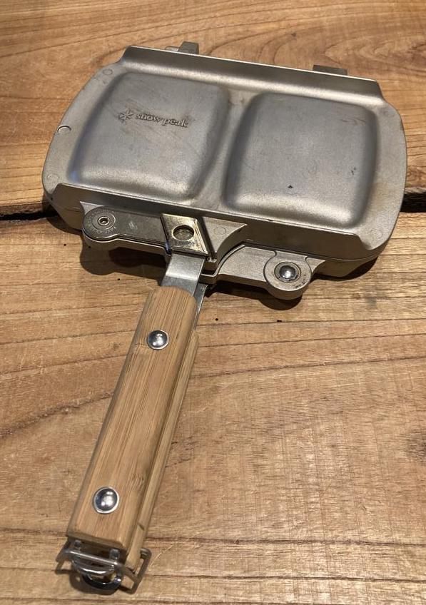 スノーピーク トラメジーノ (新品未使用) snow peak スノーピーク＞ ホットサンドクッカー トラメジーノ