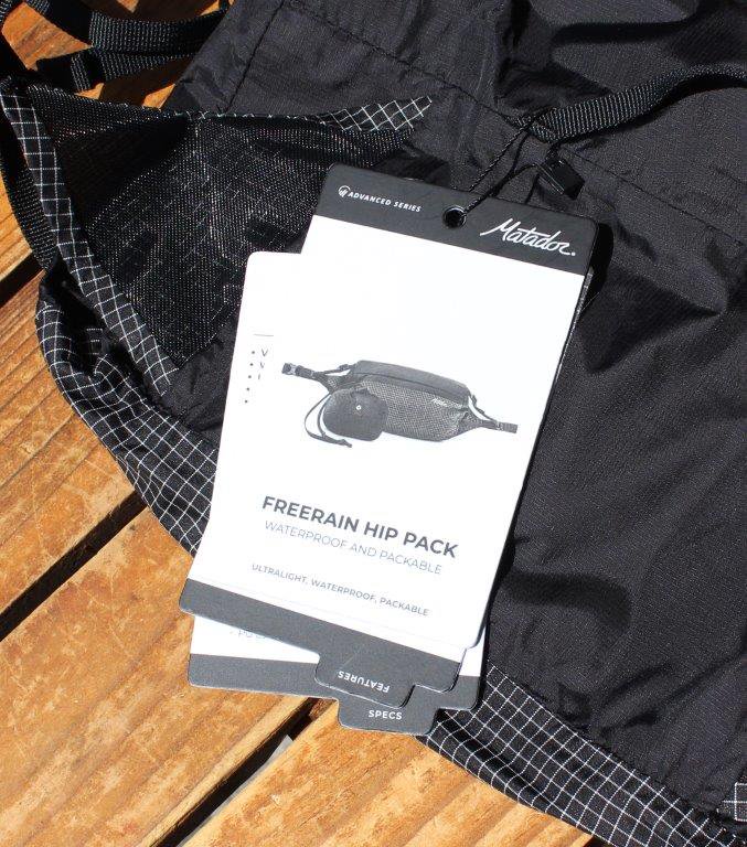 Matador マタドール＞ FREERAIN HIP PACK フリーレインヒップパック