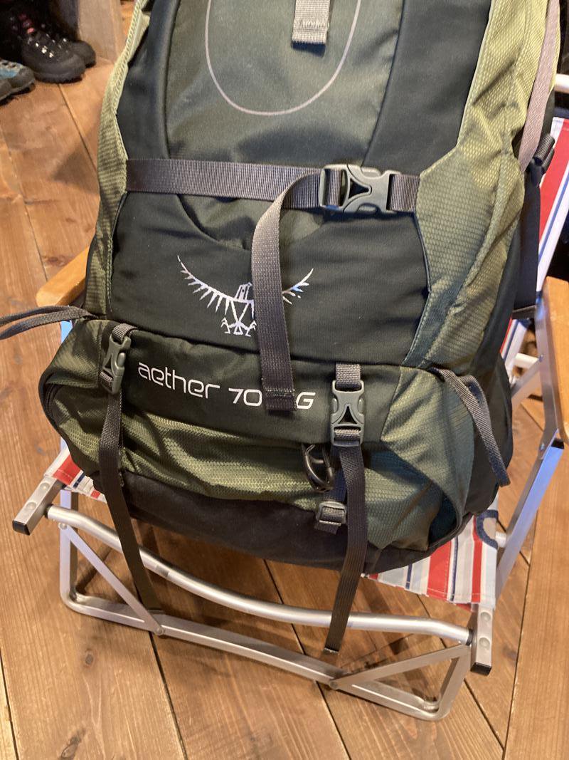 OSPREY オスプレー＞ AETHER 70 AG イーサー 70 AG| 中古アウトドア