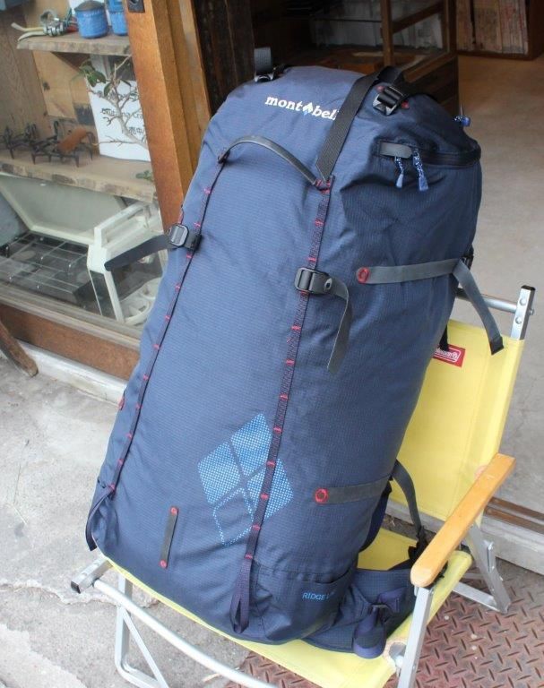 mont-bell モンベル＞ Ridge Line Pack 55 リッジラインパック55