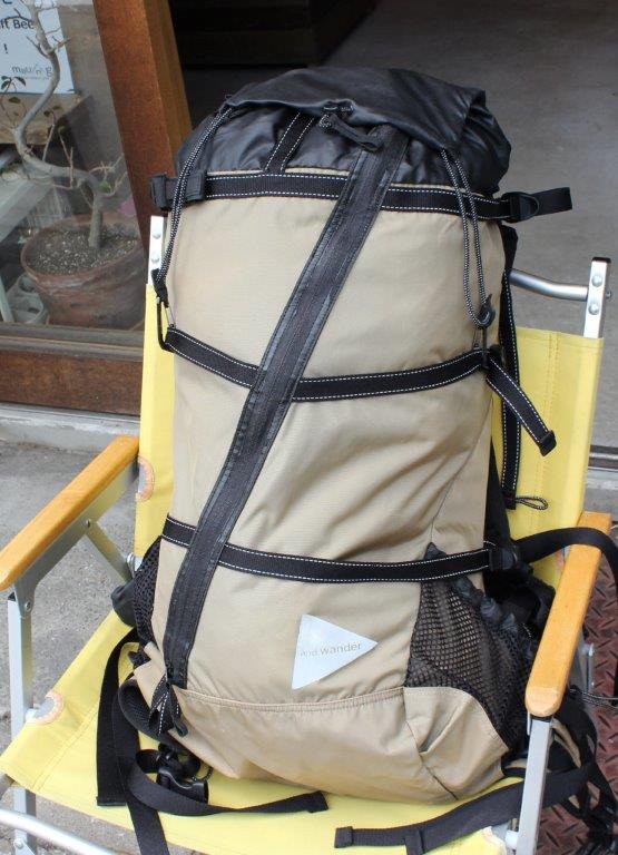 and wander アンドワンダー＞ 40L backpack 40Lバックパック | 中古 ...