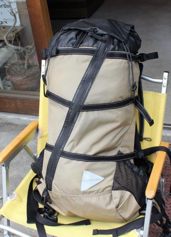 and wander アンドワンダー＞ 40L backpack 40Lバックパック | 中古 ...