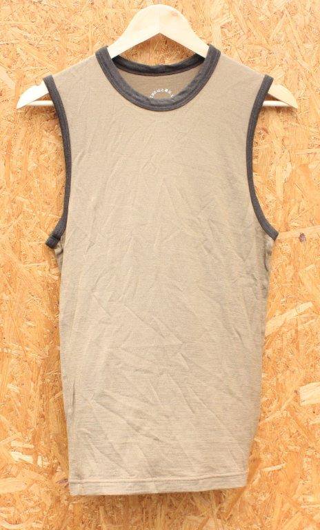 山と道 YAMATOMICHI＞ Light Merino Sleeveless T-Shirt ライトメリノ