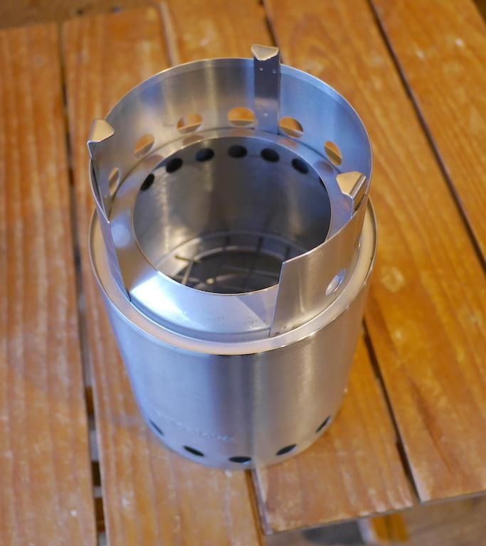 ソロストーブ　タイタン　中古 solo stove ソロストーブ＞ SOLO STOVE TITAN ソロストーブ