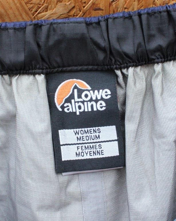 Lowe alpine ロウアルパイン＞ GTX Performance Rain Pant W's