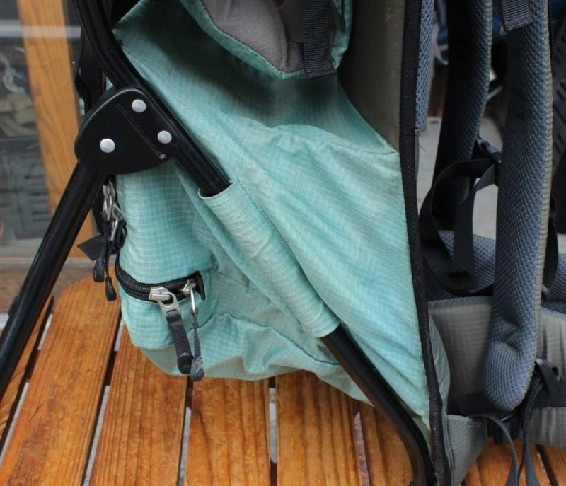 一度のみ使用の極美品〕mont-bell モンベル ベビーキャリア
