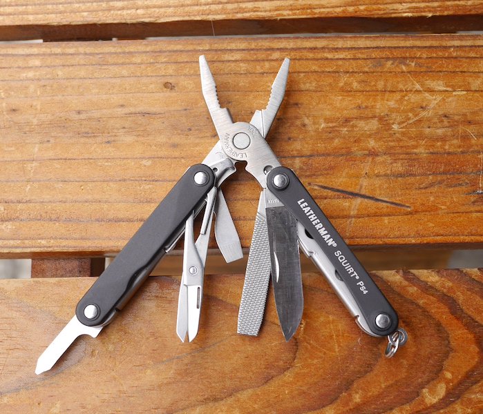 LEATHERMAN レザーマン＞ SQUIRT PS4 スクォートPS4 【クリックポスト便】対応| 中古アウトドア用品・中古登山用品  買取・販売専門店 : maunga (マウンガ)