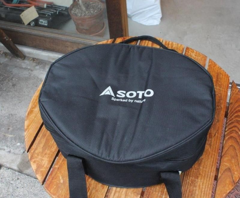 SOTO ソト＞ ステンレスダッチオーブン収納ケース10インチ、10