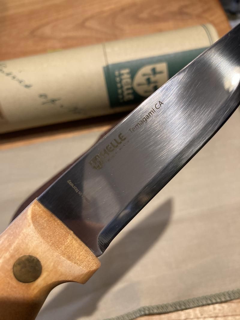 HELLE ヘレ＞ TEMAGAMI CA ヘレナイフ テマガミCA | 中古アウトドア用品・中古登山用品 買取・販売専門店 : maunga  (マウンガ)