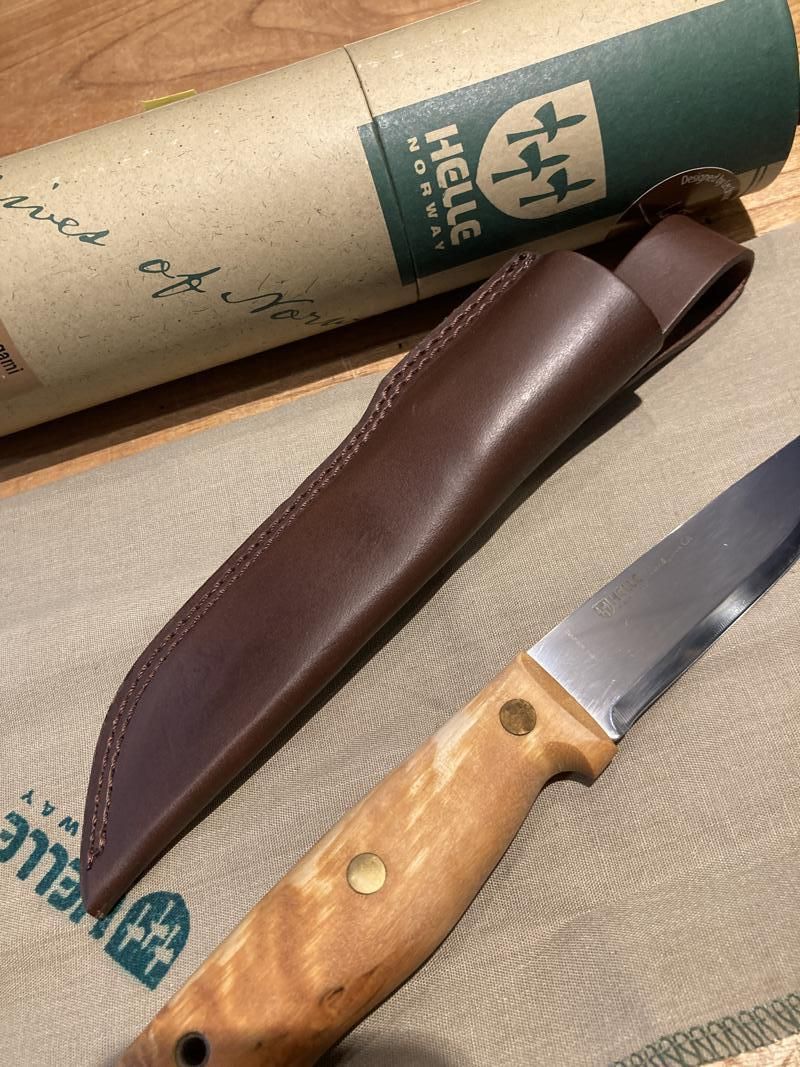 HELLE ヘレ＞ TEMAGAMI CA ヘレナイフ テマガミCA | 中古アウトドア