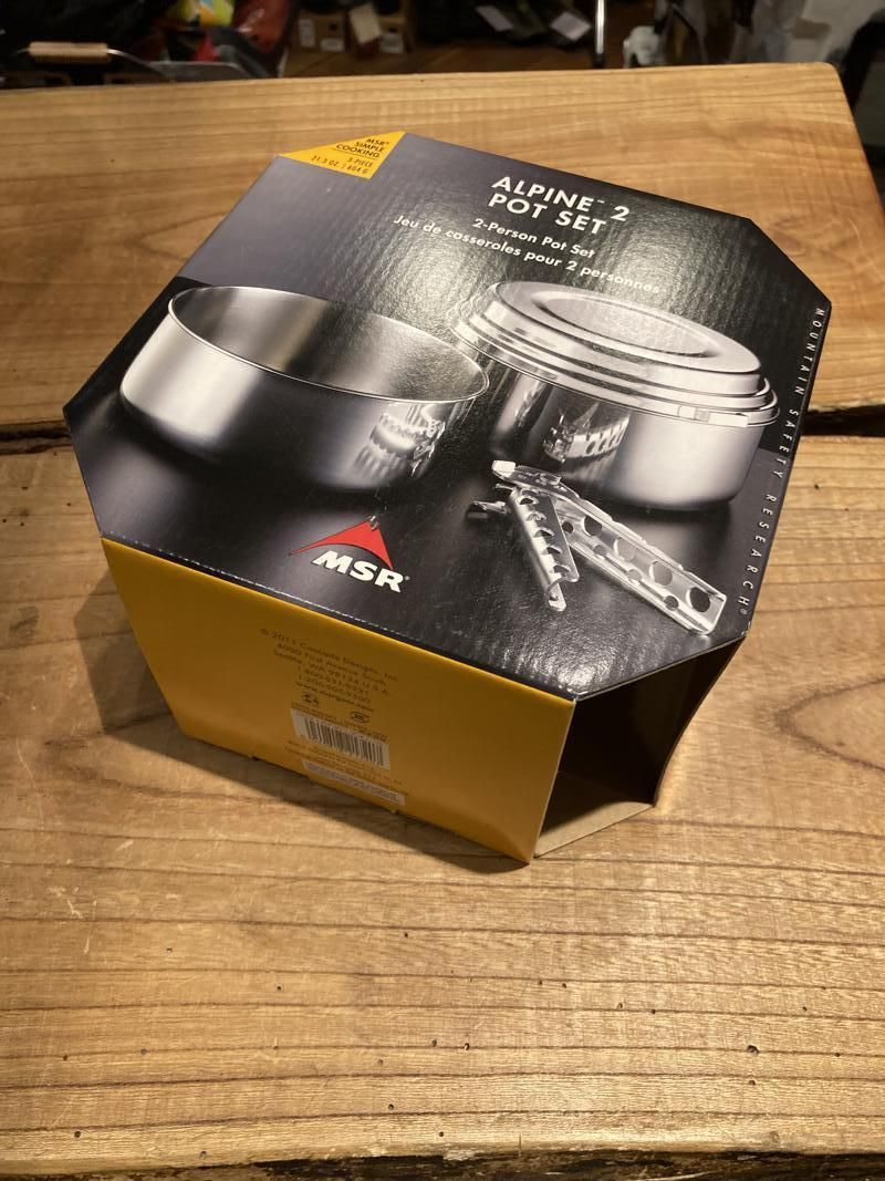 MSR×SEAGULL エムエスアール×シーガル＞ ALPINE 2 POT SET