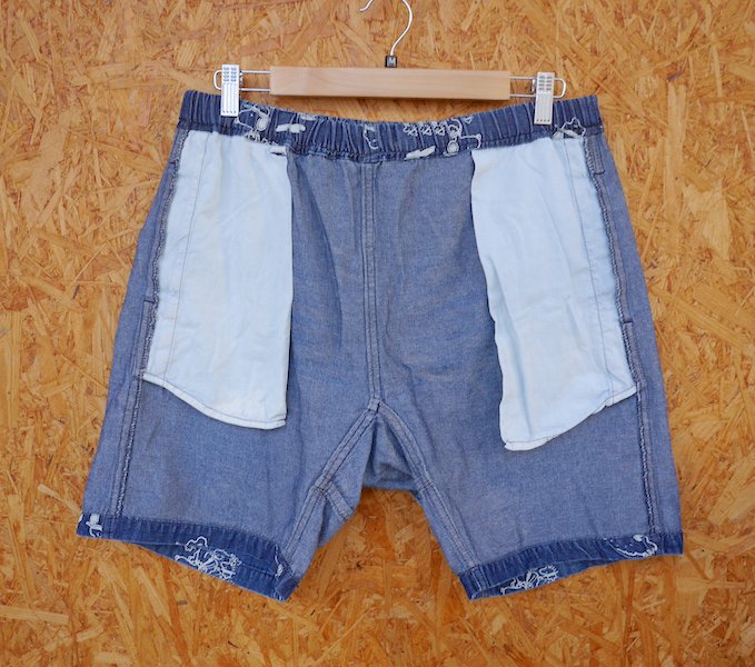 ROKX × PEANUTS ロックス×ピーナッツ＞ DENIM ROKX SHORT MONO SNOOPY