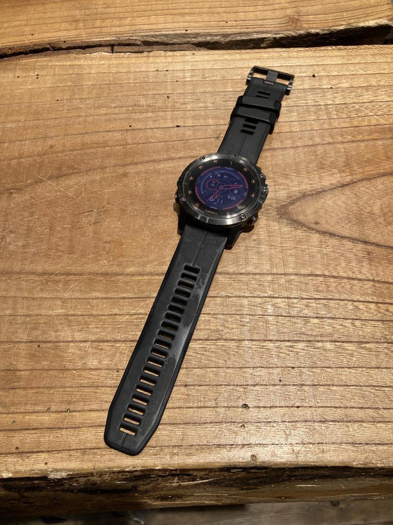 GARMIN ガーミン＞ fenix 5X Plus Sapphire Black | 中古アウトドア