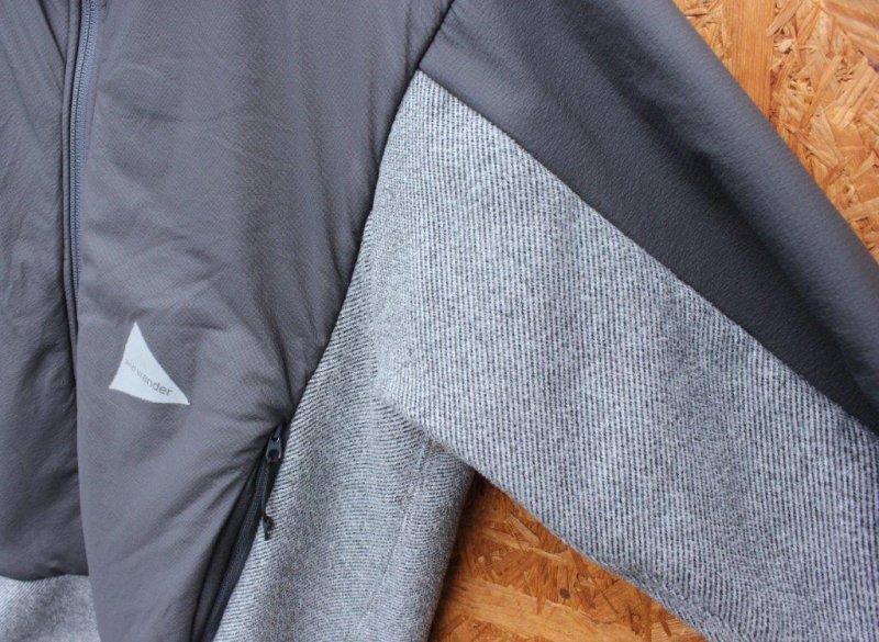 and wander アンドワンダー＞ top fleece jacket トップフリース