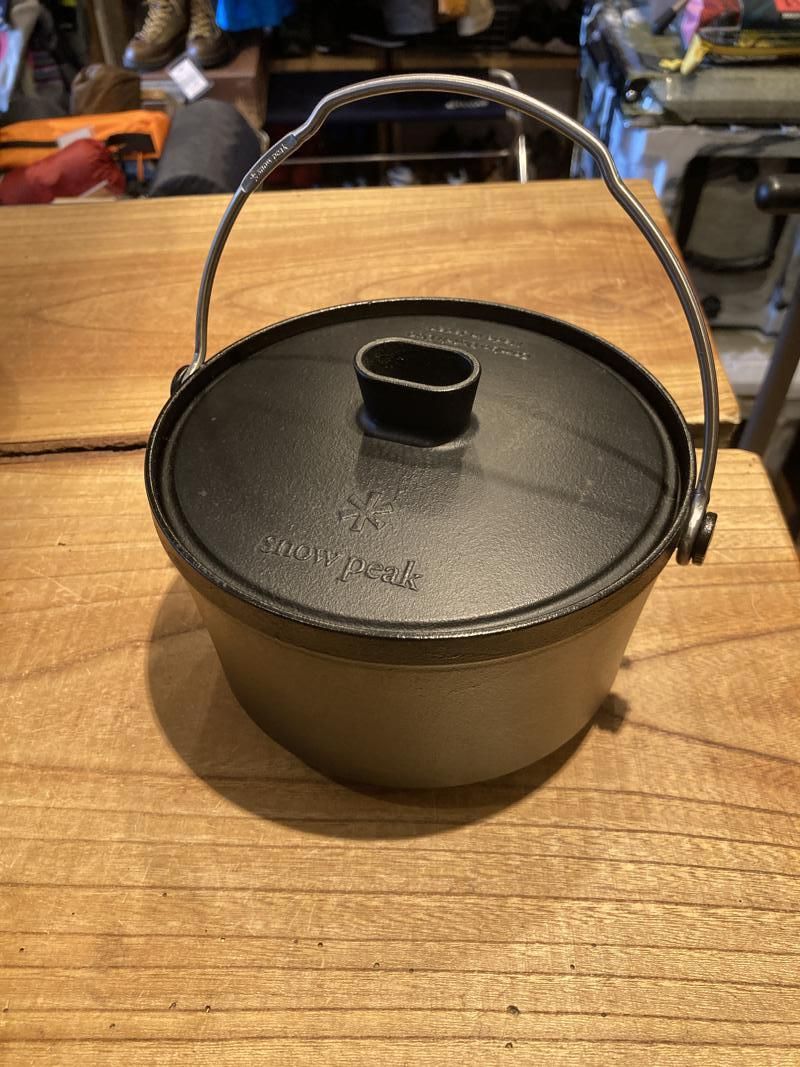 snow peak スノーピーク＞ Cast Iron Duo Cooker コンボダッチ