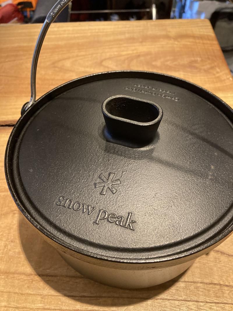 snow peak スノーピーク＞ Cast Iron Duo Cooker コンボダッチ