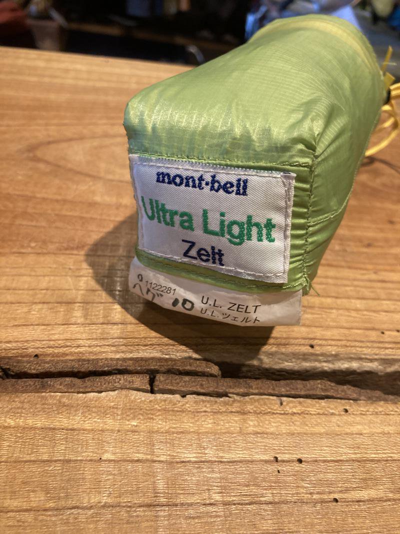 mont-bell モンベル＞ Ultra Light Zelt U.L.ツェルト | 中古