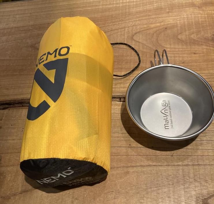 未使用NEMOニーモ tensor insulated medium mummy NEMO EQUIPMENT（ニーモ）TENSOR EXTREME CONDITION REGULAR