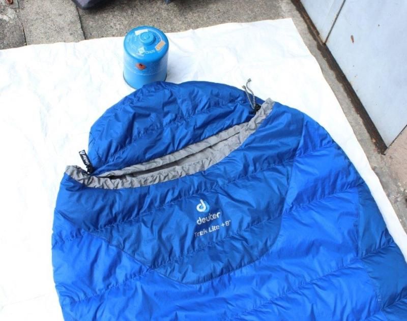 Deuter - 【OneSize ブルー系】 Deuter ( ドイター ) トレックライト +8℃ Trek Lite +8 625Fpダウン シュラフ 寝袋 スリーピングバッグ DS37304 3310 Cobalt / OneSize ブルー系】 Deuter ( ドイター ) トレックライト +8