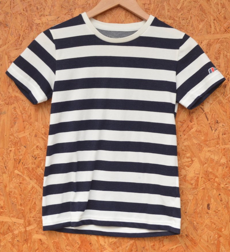 ＜berghaus　バーグハウス＞　W Border SS T Shirt　ウィメンズボーダーショートスリーブTシャツ　【クリックポスト便】対応 |  中古アウトドア用品・中古登山用品 買取・販売専門店 : maunga (マウンガ)