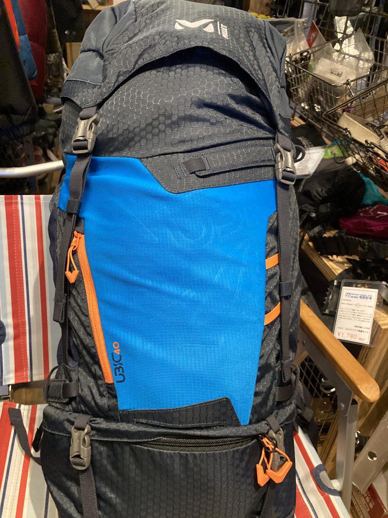 MILLET ミレー＞ UBIC 40 ウビック 40 ｜ 中古アウトドア用品・中古