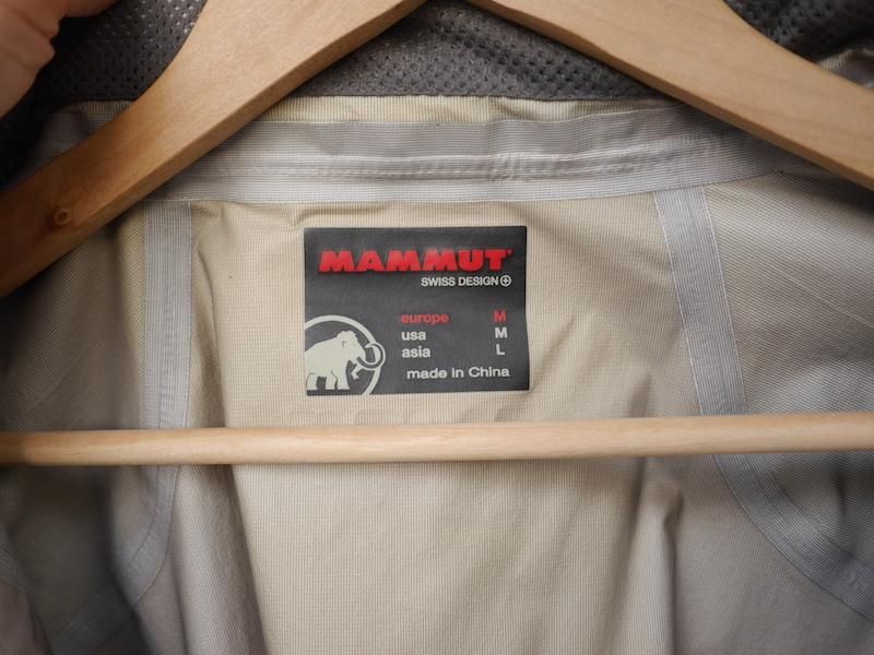 MAMMUT マムート＞ GORE-TEX CLIMATE Light Rain-Suits