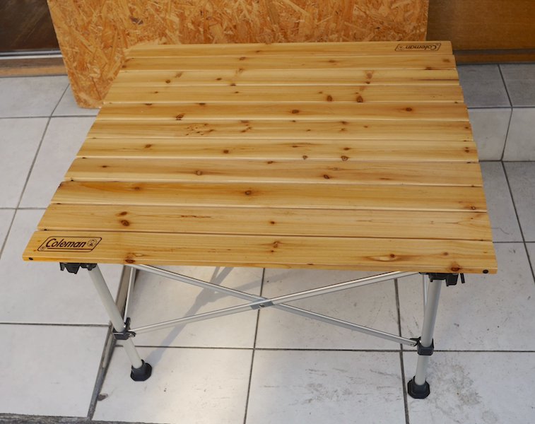 Coleman コールマン＞ Natural Wood Roll Table 65 ナチュラルウッドロールテーブル65 |  中古アウトドア用品・中古登山用品 買取・販売専門店 : maunga (マウンガ)