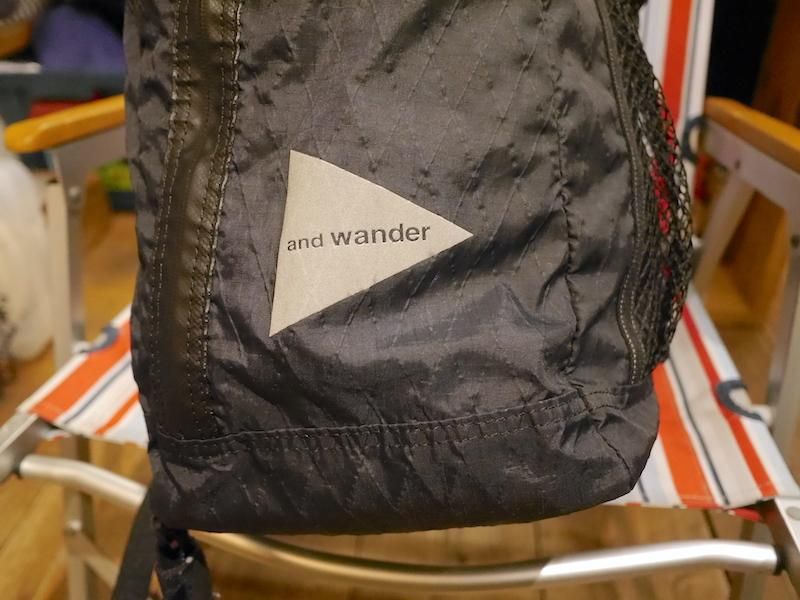 and wander (アンドワンダー) X-Pac 25L 3way tote bag / X-Pac