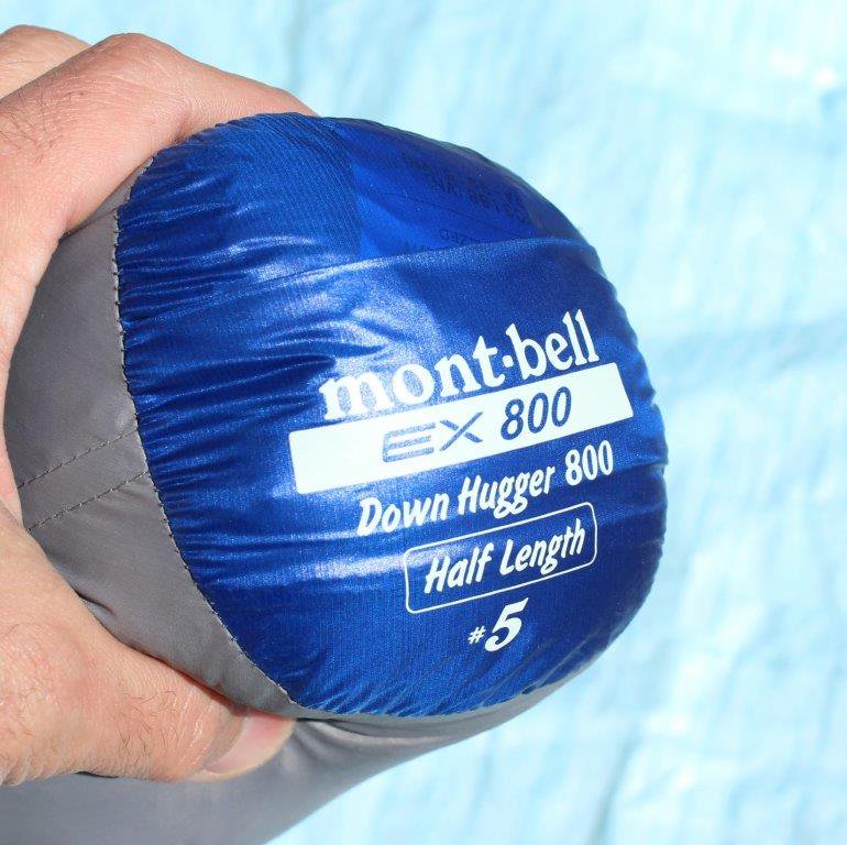 mont-bell モンベル＞ Down Hugger 800 Half Length #5 ダウンハガー