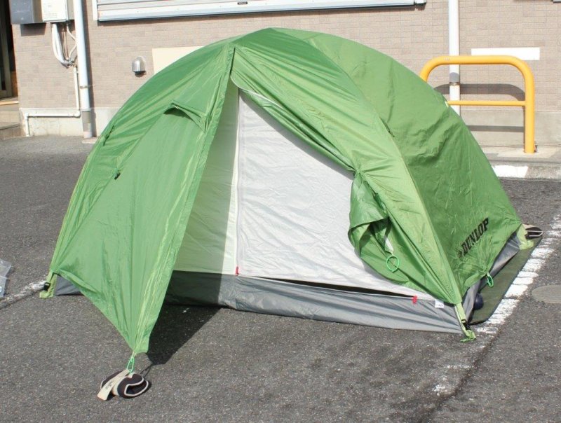 ヴィンテージ ダンロップ H型テント S-493 - アウトドア