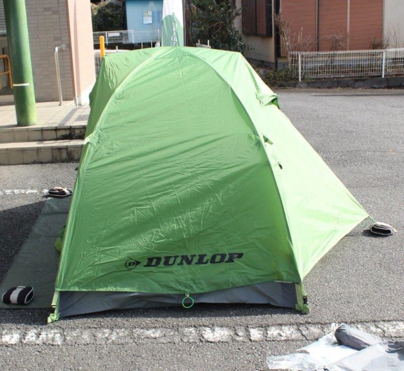 新品、未使用品) dunlop 登山用 テント W471 | www.artfive.co.jp