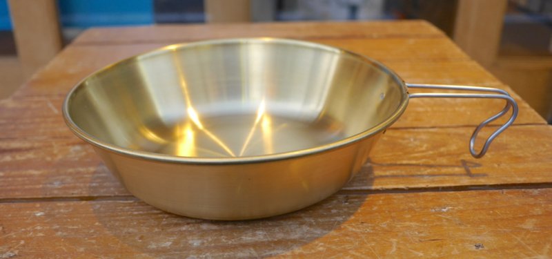 INOUT イナウト＞ Original Brass Sierra Dish + Original Sierra Dish