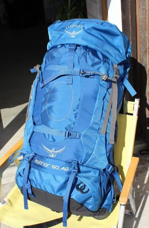 OSPREY オスプレー＞ AETHER AG 60 イーサーAG60 | 中古アウトドア用品 