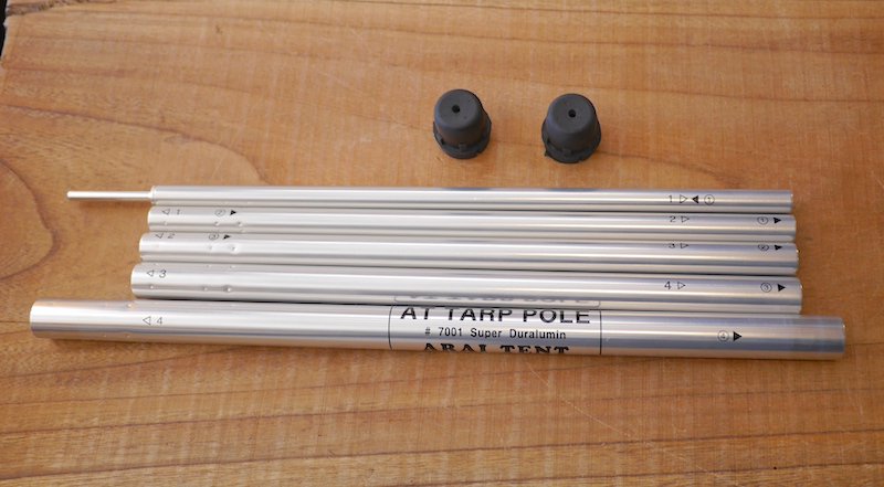 ARAI TENT/RIPEN アライテント/ライペン＞ Compact Pole 150cm