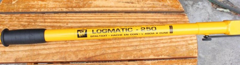 LOGMATIC ログマチック＞ LM-250 薪割り | 中古アウトドア用品・中古登山用品 買取・販売専門店 : maunga (マウンガ)