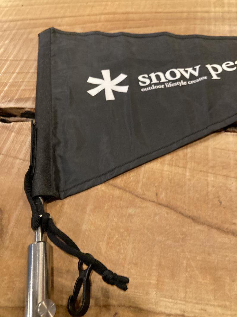 snow peak スノーピーク＞ タープフラッグ | 中古アウトドア用品