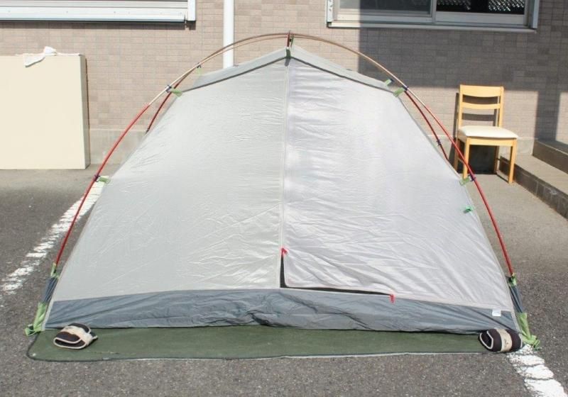 (新品未使用激レア)DOWN NORTH CAMP スリップマット　2枚セット DUNLOP ダンロップ＞ 2人用3シーズンツーリングテント | 中古