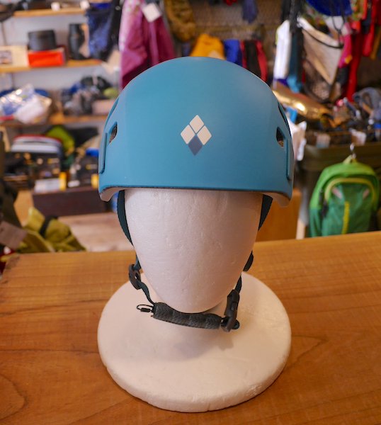 L.W.アルパインヘルメット ターコイズ - 登山用品