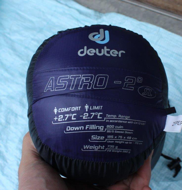 deuter ドイター＞ ASTRO +4 アストロ+4 - スリーピングバック