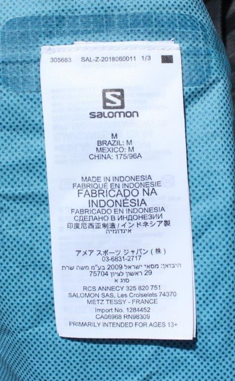 SALOMON サロモン＞ BONATTI WP JACKET ボナッティウォーター